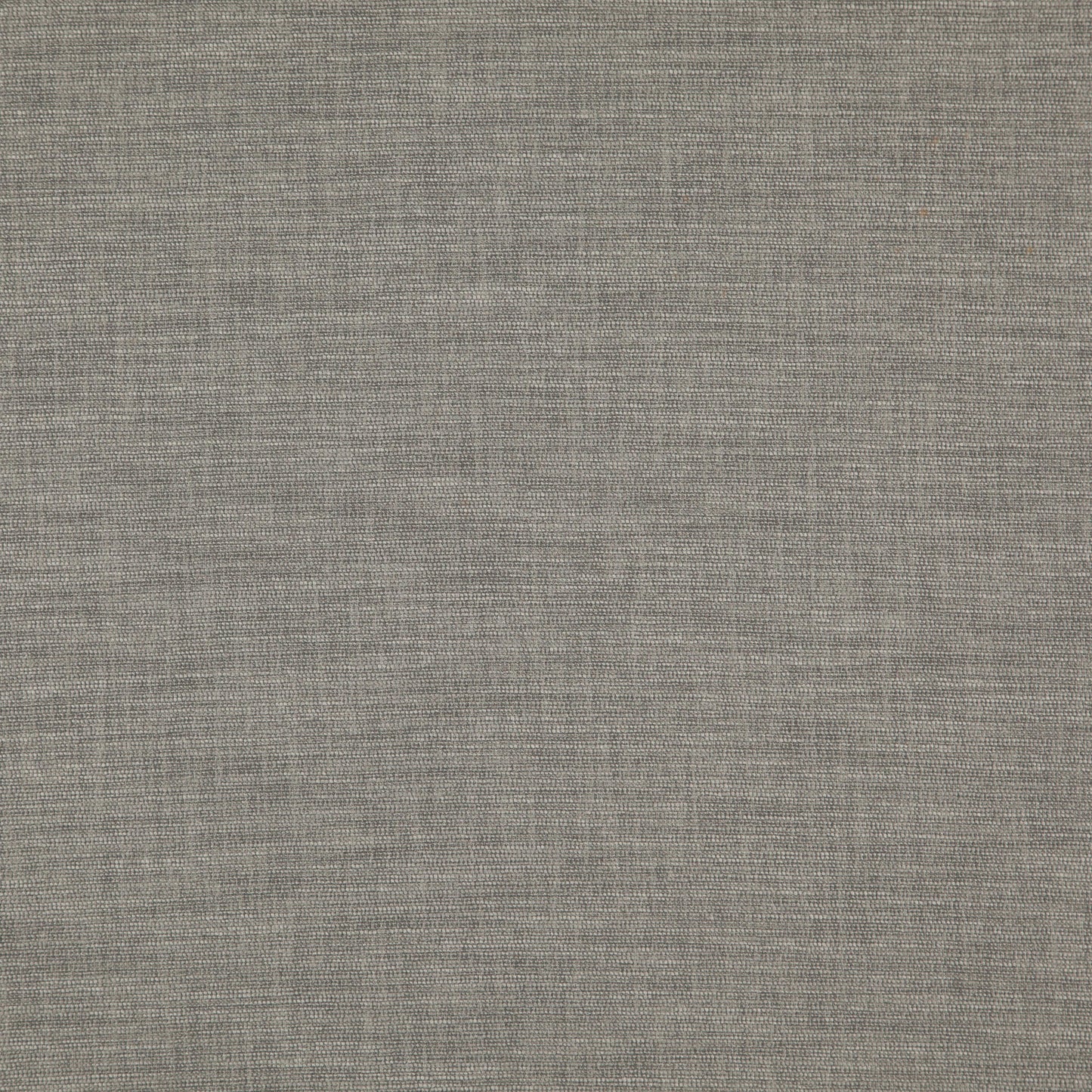 Close-up of gray heathered woven fabric texture with subtle grain, ideal for upholstery or drapery.