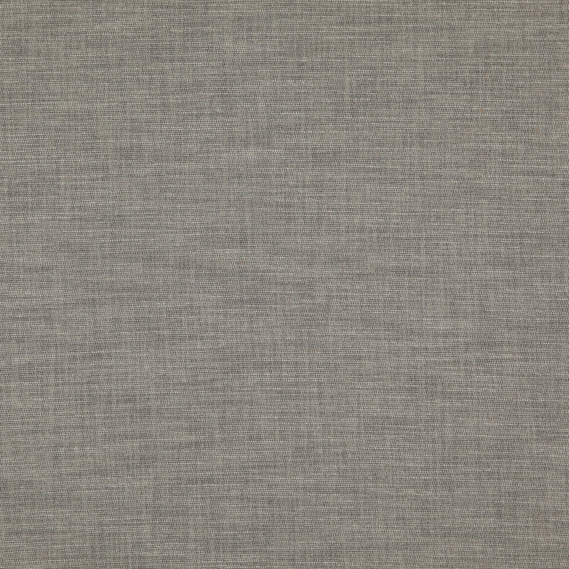 Close-up of gray heathered woven fabric texture with subtle grain, ideal for upholstery or drapery.