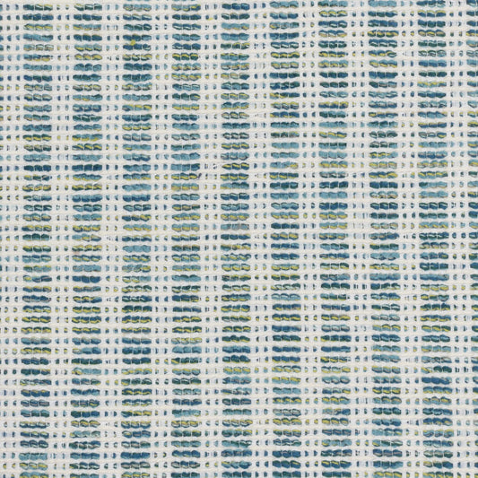 STOUT TEXTILES  UPHOLSTERY,WOVENS TRADITIONAL, STRIPE TURQUOISE   - DOWN-1