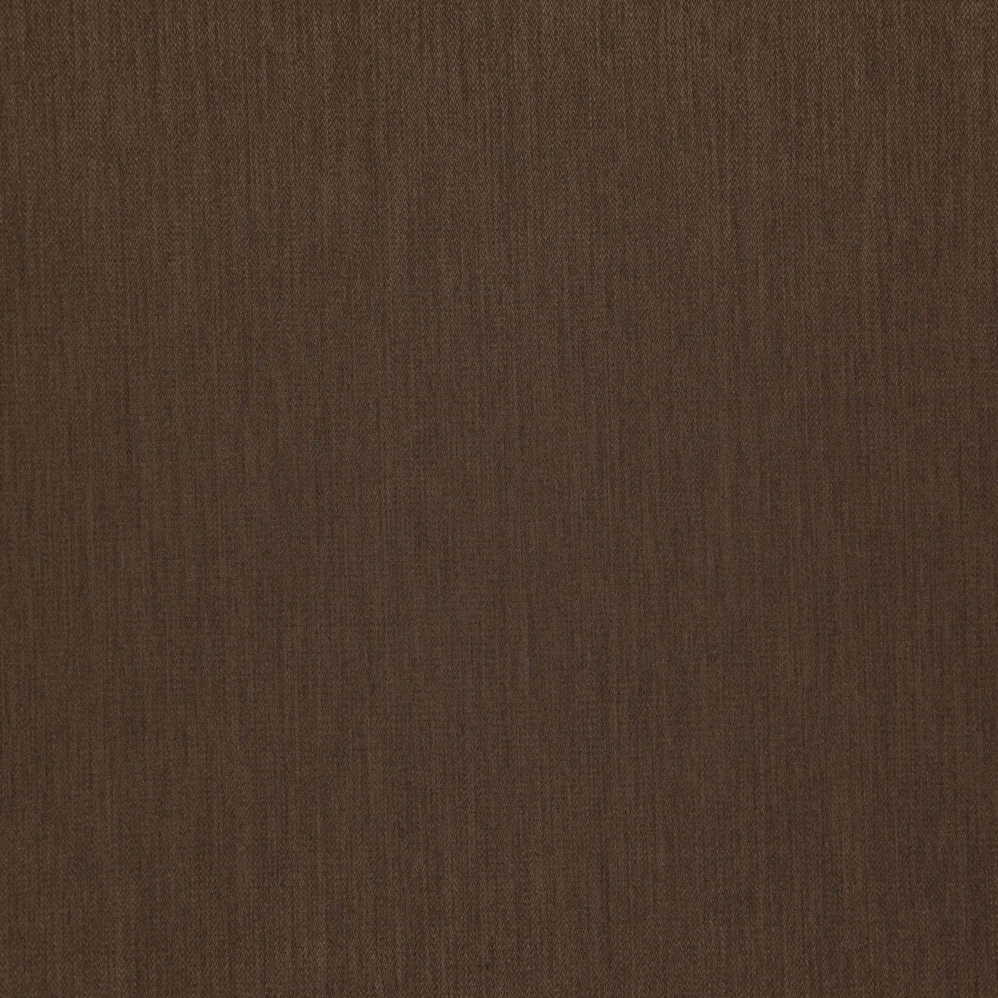 Brown woven fabric texture with subtle vertical grain; soft upholstery or apparel material.