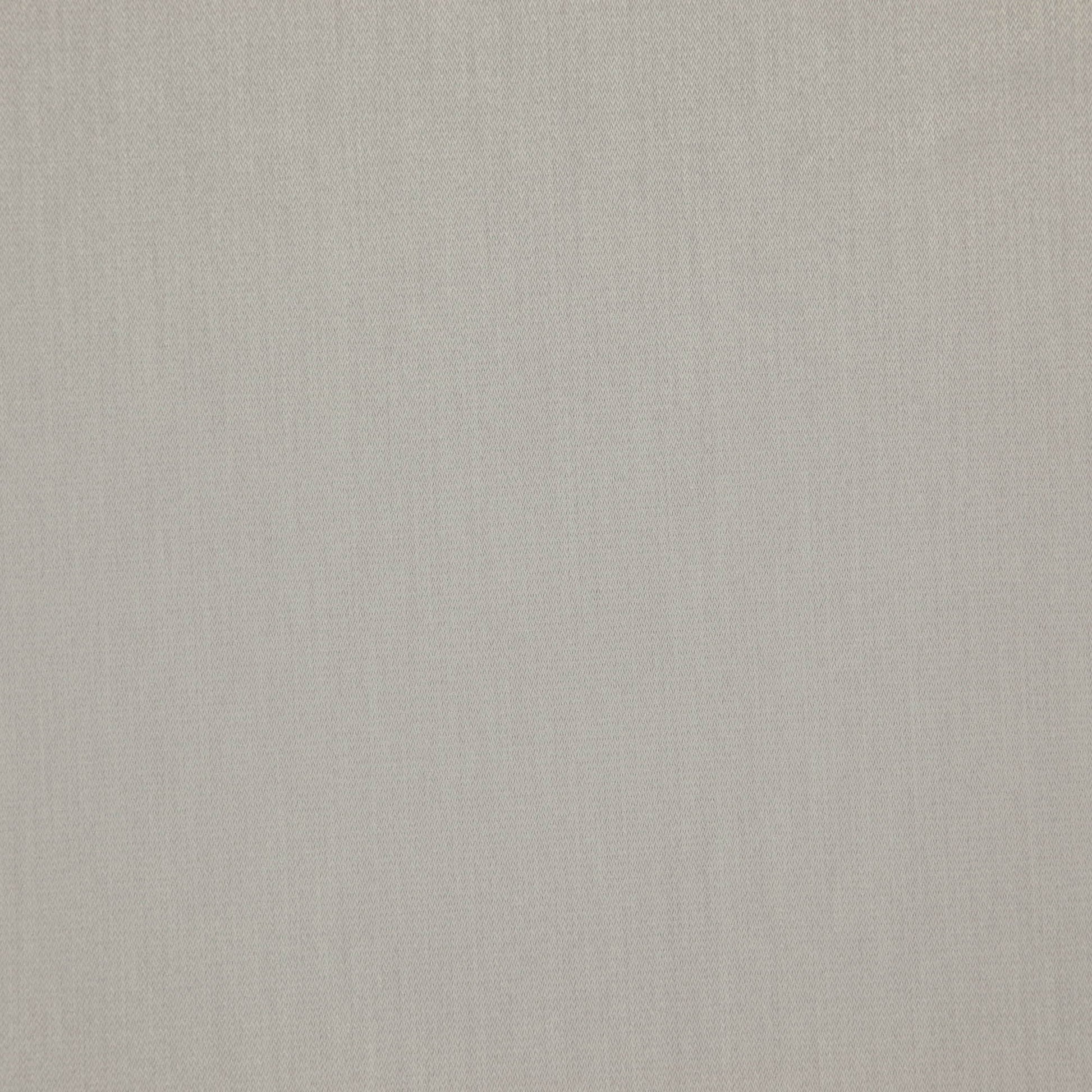 Grey/Silver woven blackout fabric close-up with a subtle weave pattern.