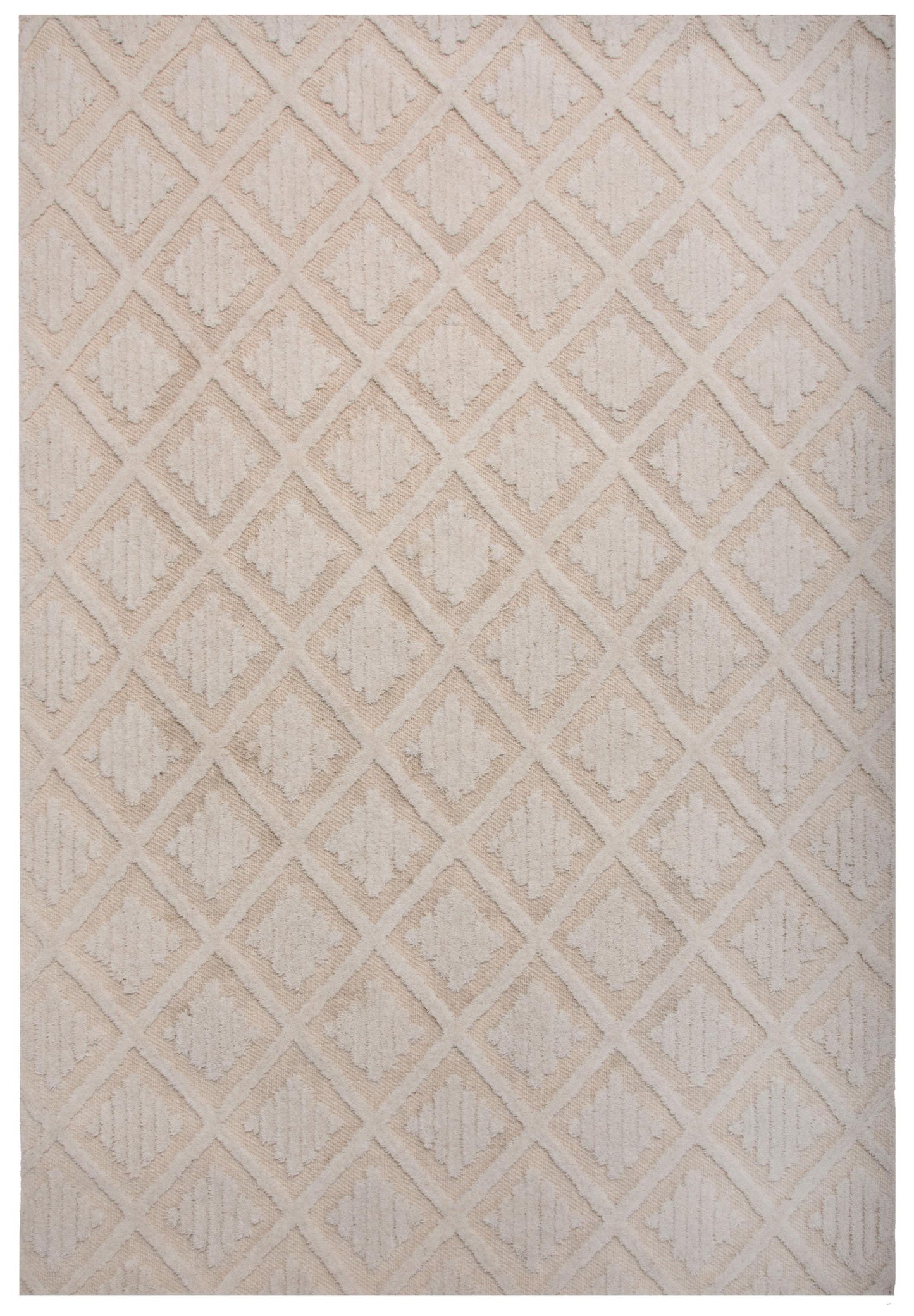 Driftwood rug, transitional style, 5' x 8'.