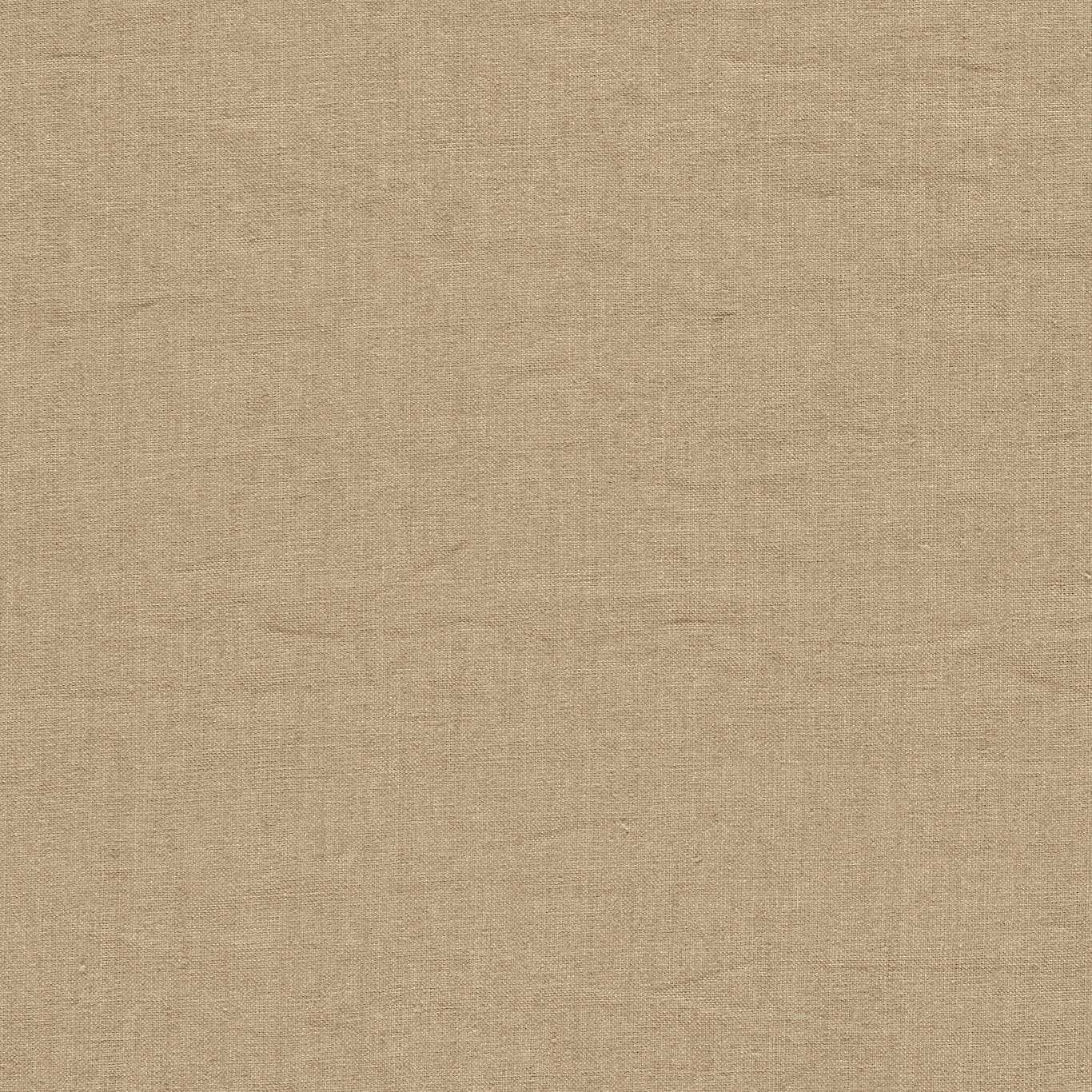 SANDERSON Rue Linen Fabric Plains , Textures Truffle   - DRLC237044