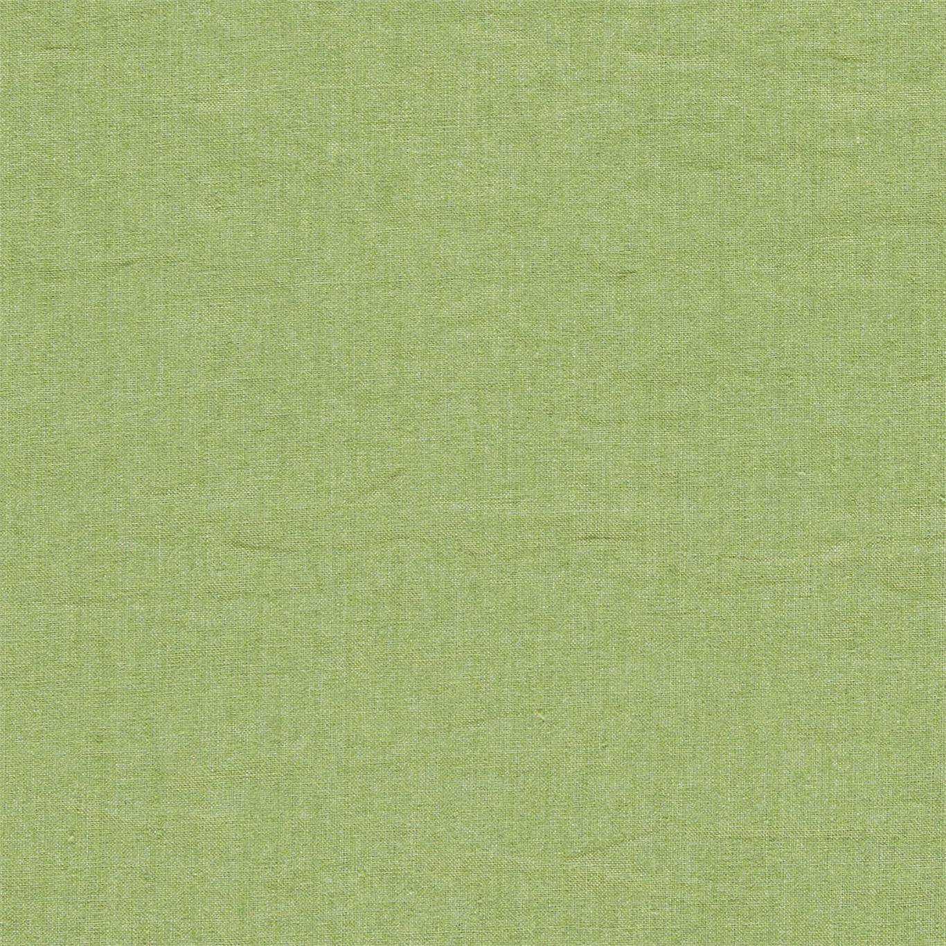 SANDERSON Rue Linen Fabric Plains , Textures Leek   - DRLC237050