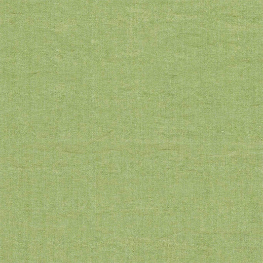 SANDERSON Rue Linen Fabric Plains , Textures Leek   - DRLC237050