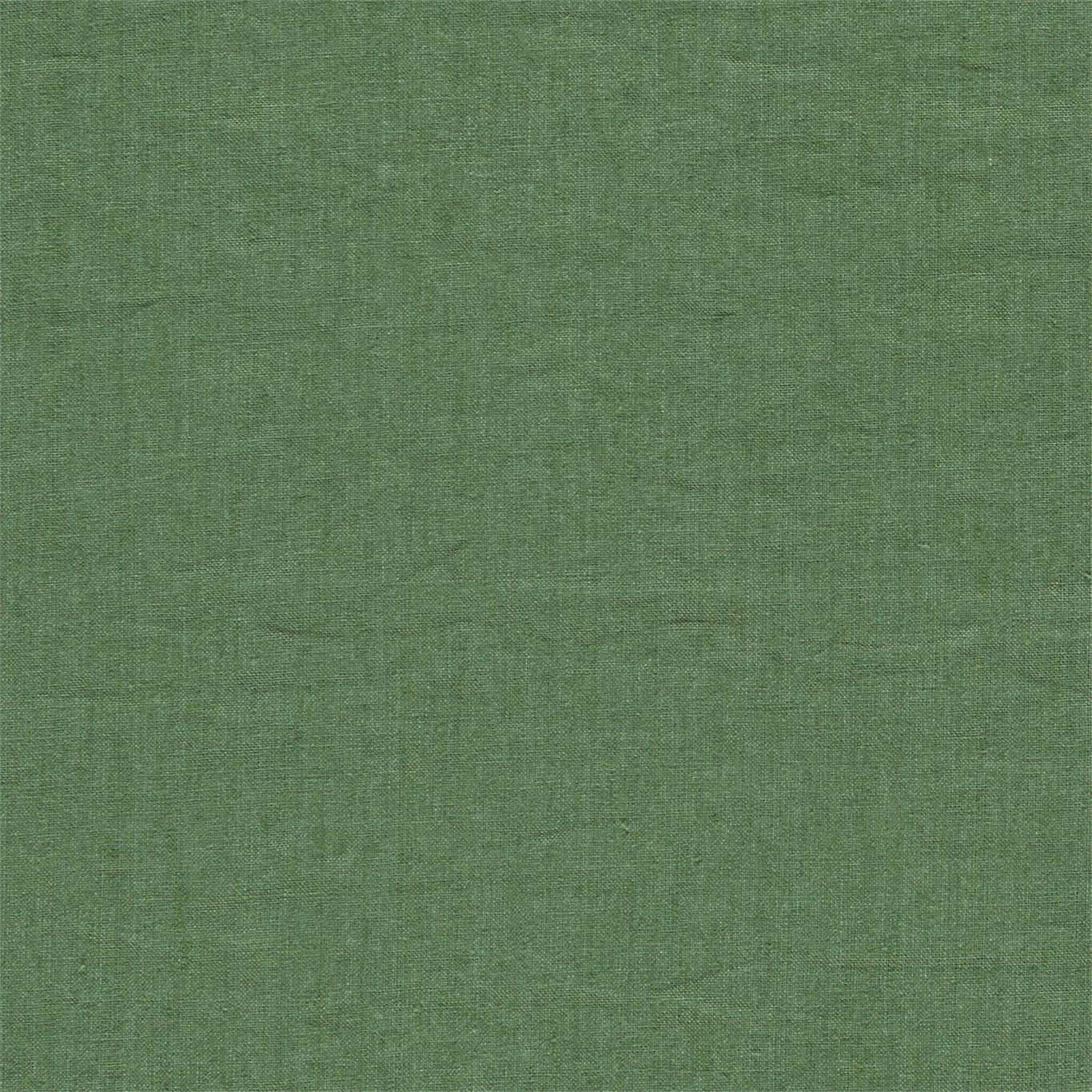 SANDERSON Rue Linen Fabric Plains , Textures Moss   - DRLC237052
