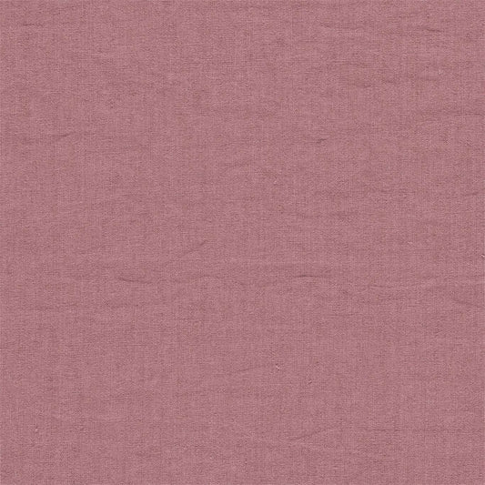 SANDERSON Rue Linen Fabric Plains , Textures Coral   - DRLC237067