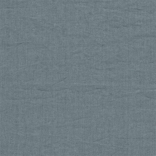 SANDERSON Rue Linen Fabric Plains , Textures Mercury   - DRLC237073