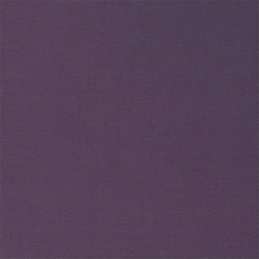 MORRIS & CO Ruskin Fabric Plains , Textures Plum   - DRUC236857