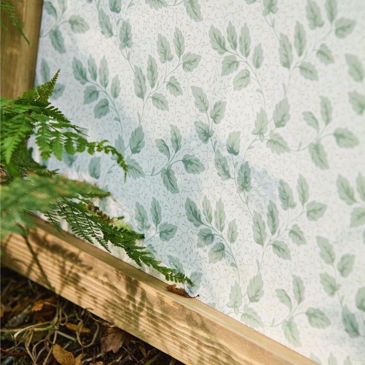 SANDERSON Tomato Leaf Wallpaper Leaves , Trees Willow  Flexo-Printed Wallpaper - DSAB217419
