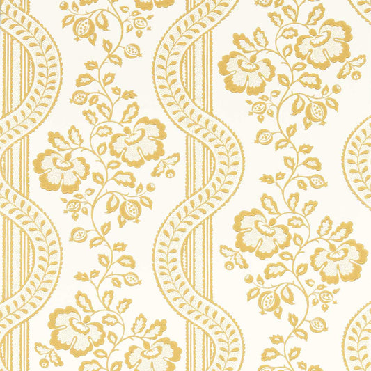 SANDERSON Aubrey Wallpaper Abstract , Graphic Wild Honey  Surflex-Printed Wallpaper - DSAB217430