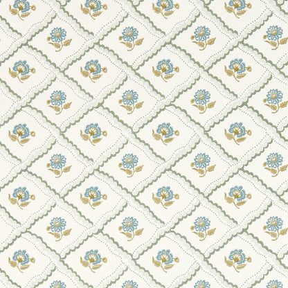 SANDERSON Fairdown Wallpaper Abstract , Graphic Forest,Olive  Surflex-Printed Wallpaper - DSAB217440