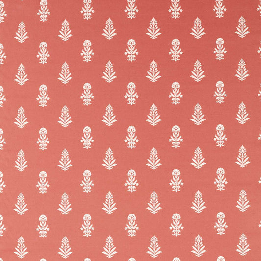 SANDERSON Dabu Fabric Contemporary Floral Namak   - DSAF237494