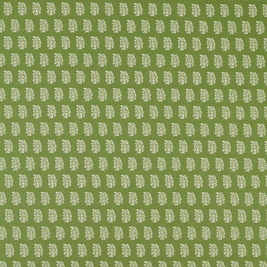 SANDERSON Bagru Fabric Botanical Avocado   - DSAF237503