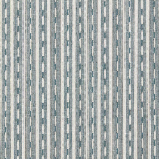 SANDERSON Toba Fabric Stripes Udaipur blue   - DSAF237507