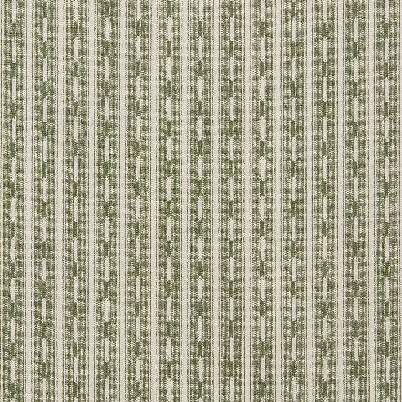 SANDERSON Toba Fabric Stripes Spiirulina   - DSAF237509