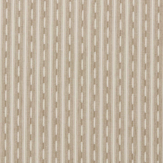 SANDERSON Toba Fabric Stripes Shiitake   - DSAF237510