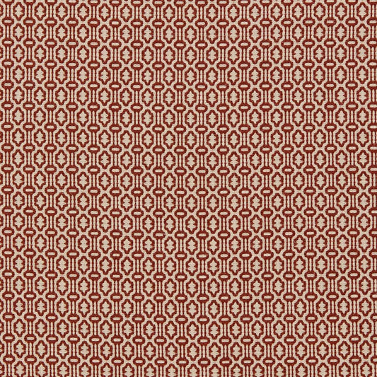 SANDERSON Matmi Fabric Geometric Kiln Mud   - DSAF237520