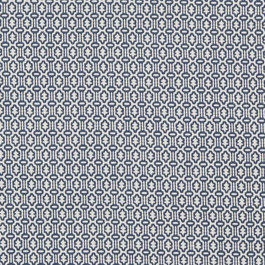SANDERSON Matmi Fabric Geometric Indigo   - DSAF237521
