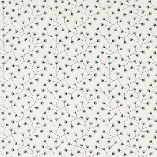 SANDERSON Gingko Trail Fabric Leaves , Trees Dijon   - DSCA235883