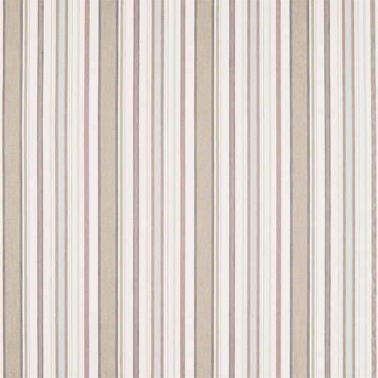 SANDERSON Dobby Stripe Fabric Stripes Mineral   - DSCA235894