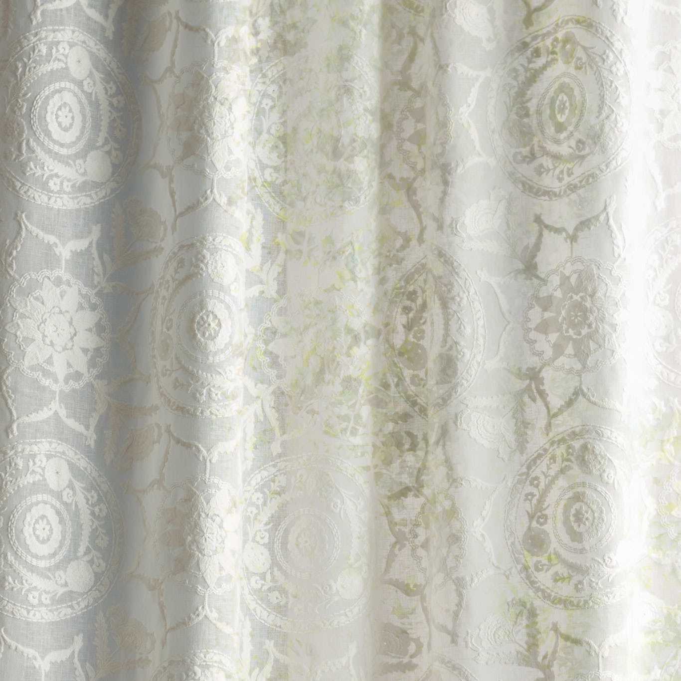 SANDERSON Anthos Sheer Non-Weighted Sheers/Voile  Seaspray White   - DSHE237753