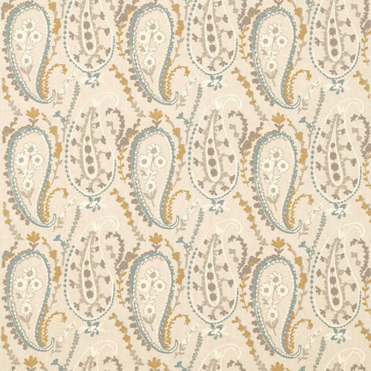 SANDERSON Jamila Fabric Other Wedwood,Linen   - DSOH235246