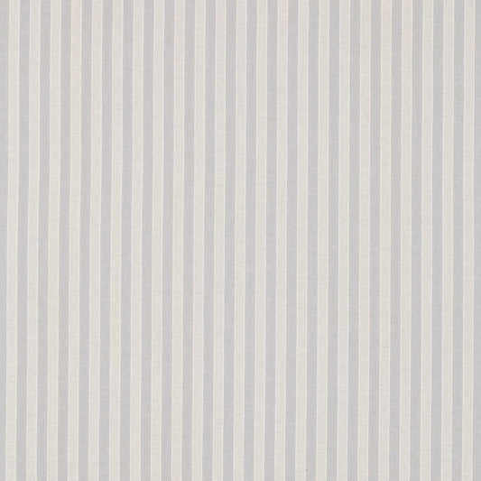 SANDERSON Sorilla Stripe Fabric Stripes Silver,Linen   - DSOR234354