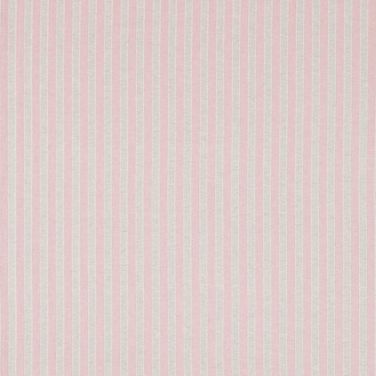 SANDERSON Sorilla Stripe Fabric Stripes Shell Pink,Linen   - DSOR234359