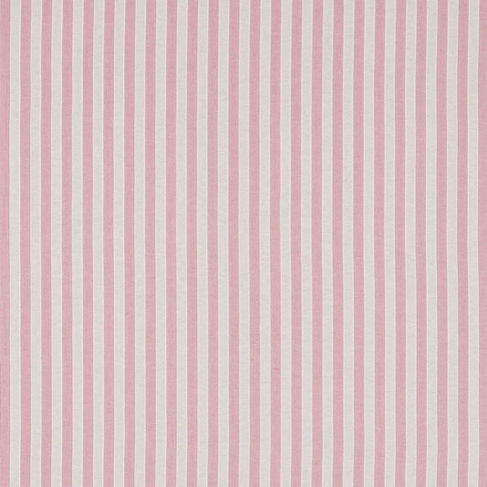 SANDERSON Sorilla Stripe Fabric Stripes Rose,Linen   - DSOR234360