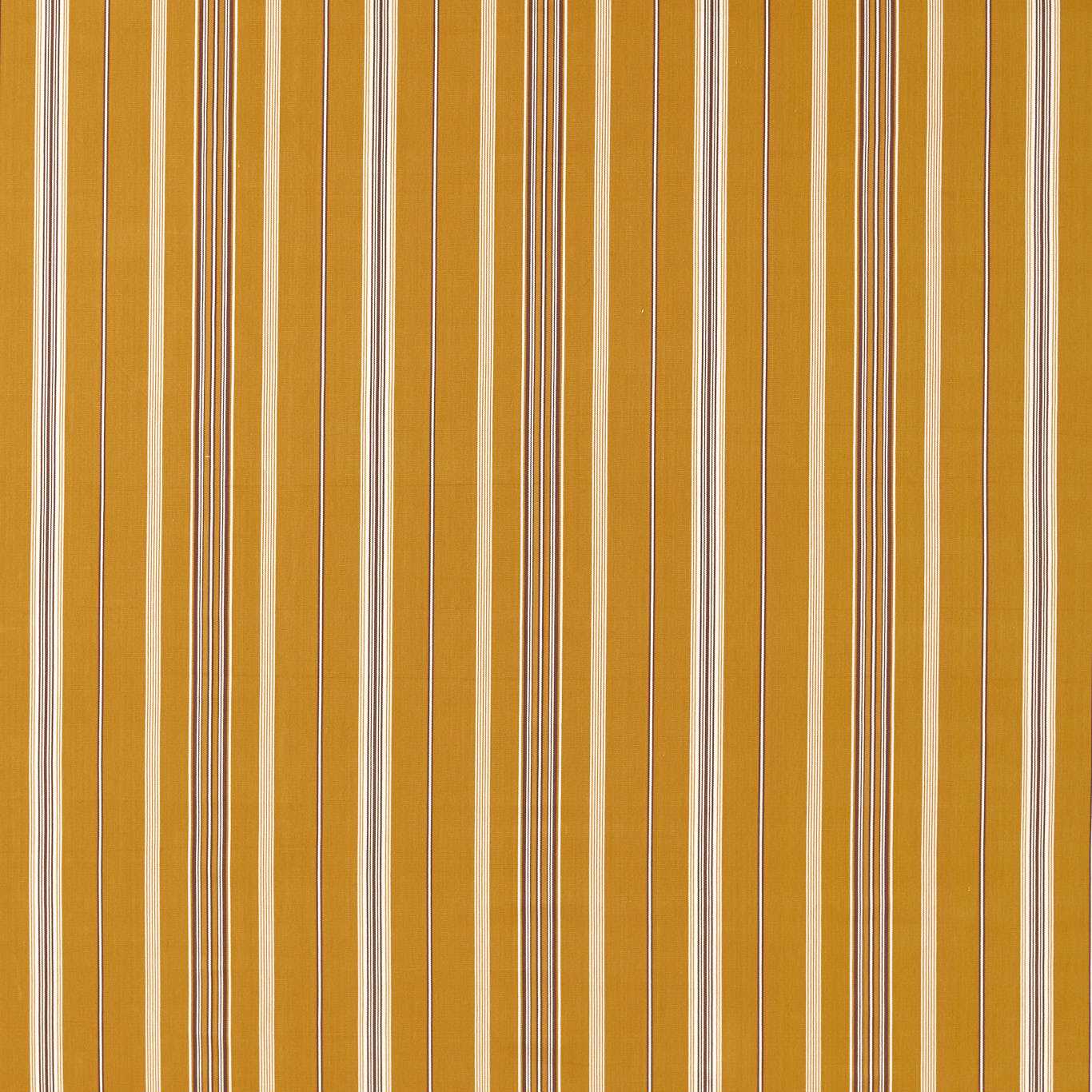 SANDERSON Latimer Stripe Weave  Turmeric,Walnut   - DSTR237719