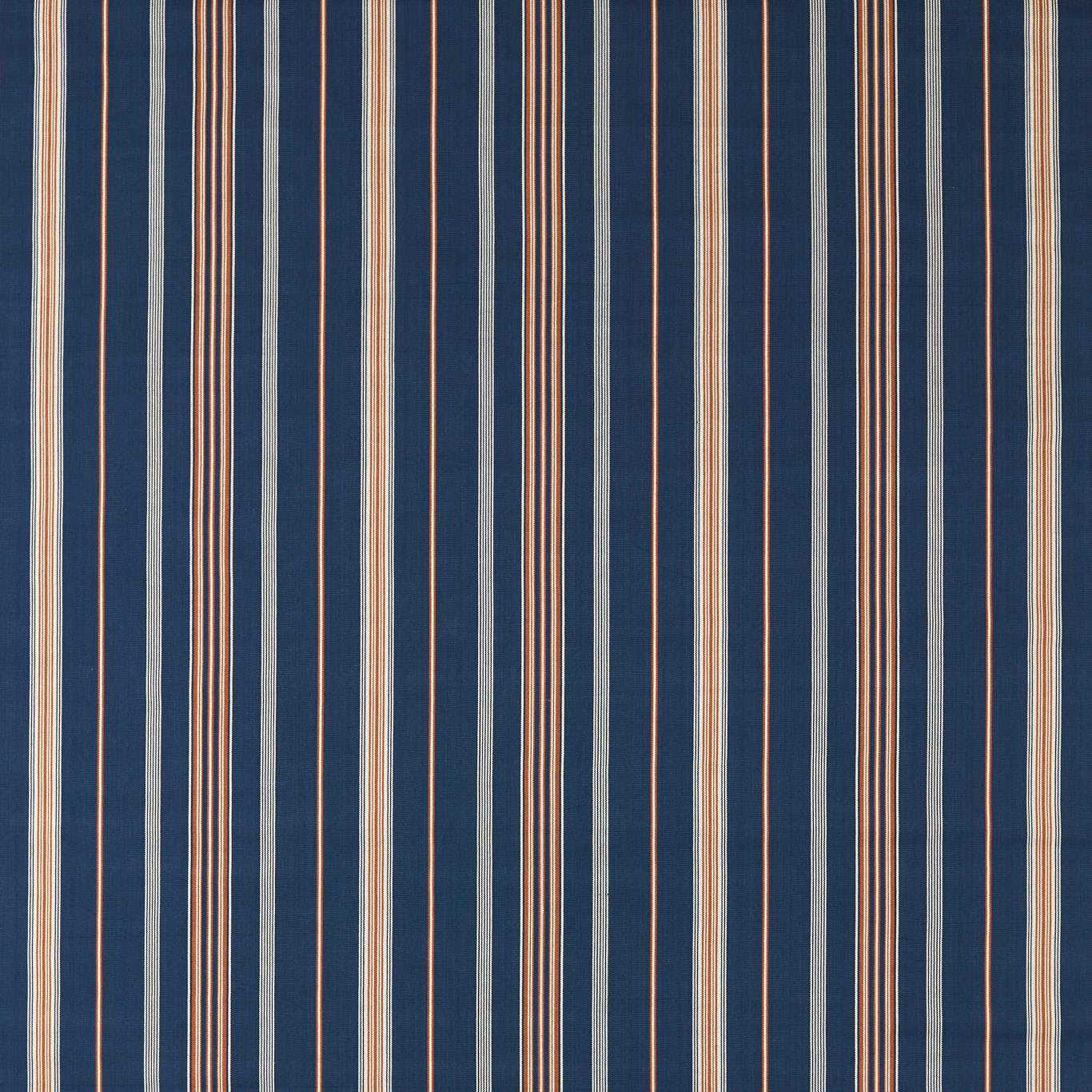 SANDERSON Latimer Stripe Weave  Indigo,Madder   - DSTR237720