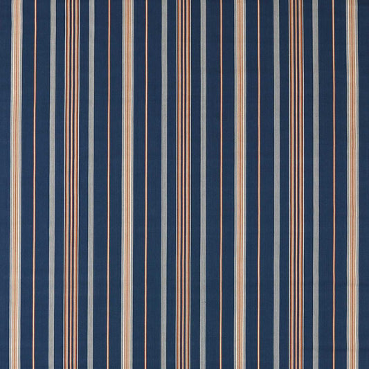 SANDERSON Latimer Stripe Weave  Indigo,Madder   - DSTR237720