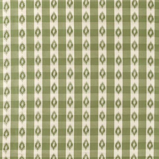 SANDERSON Odisha Check Weave  Yew Green   - DSTR237724
