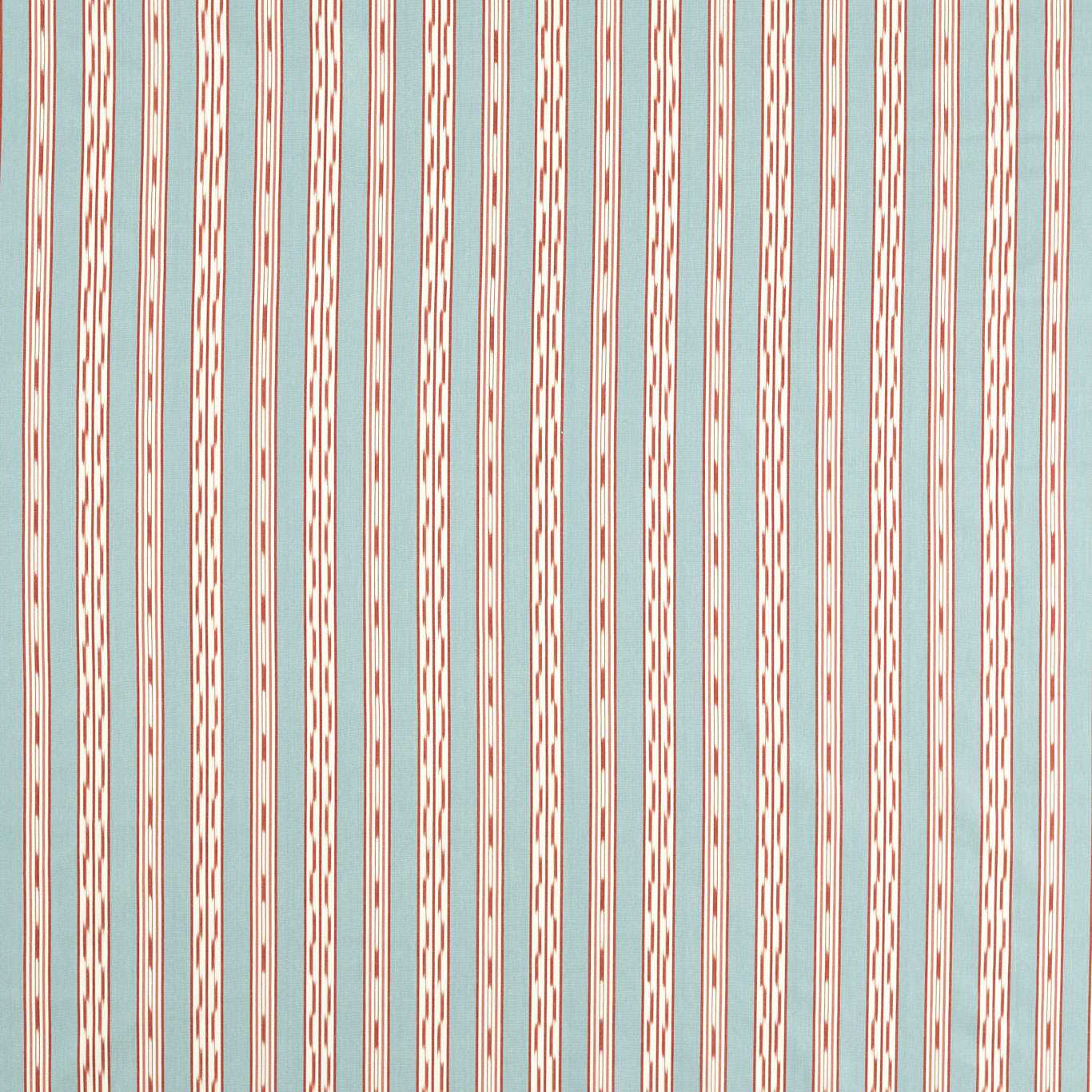 SANDERSON Jamandi Stripe Weave  Mineral,Coral   - DSTR237725