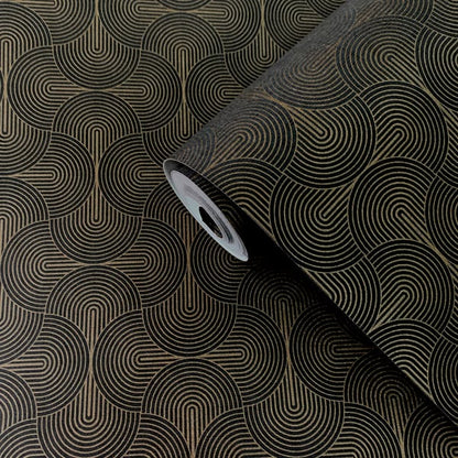 Galerie Wallcoverings Boutique Zen Galerie Wallcoverings  Bronze, Brown   - DT-FA3005