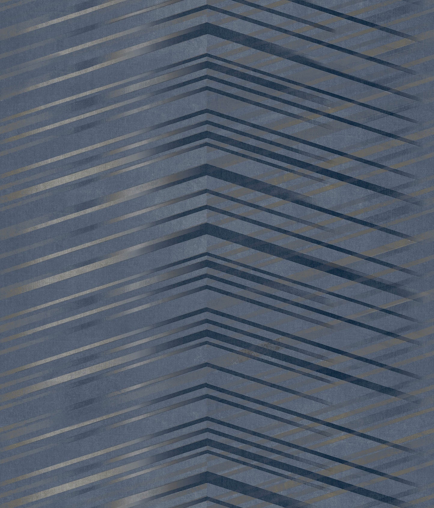 York Wallcoverings Candice Olson After 8 Glistening Chevron Navy Wallpaper  Geometrics Blues   - DT5053