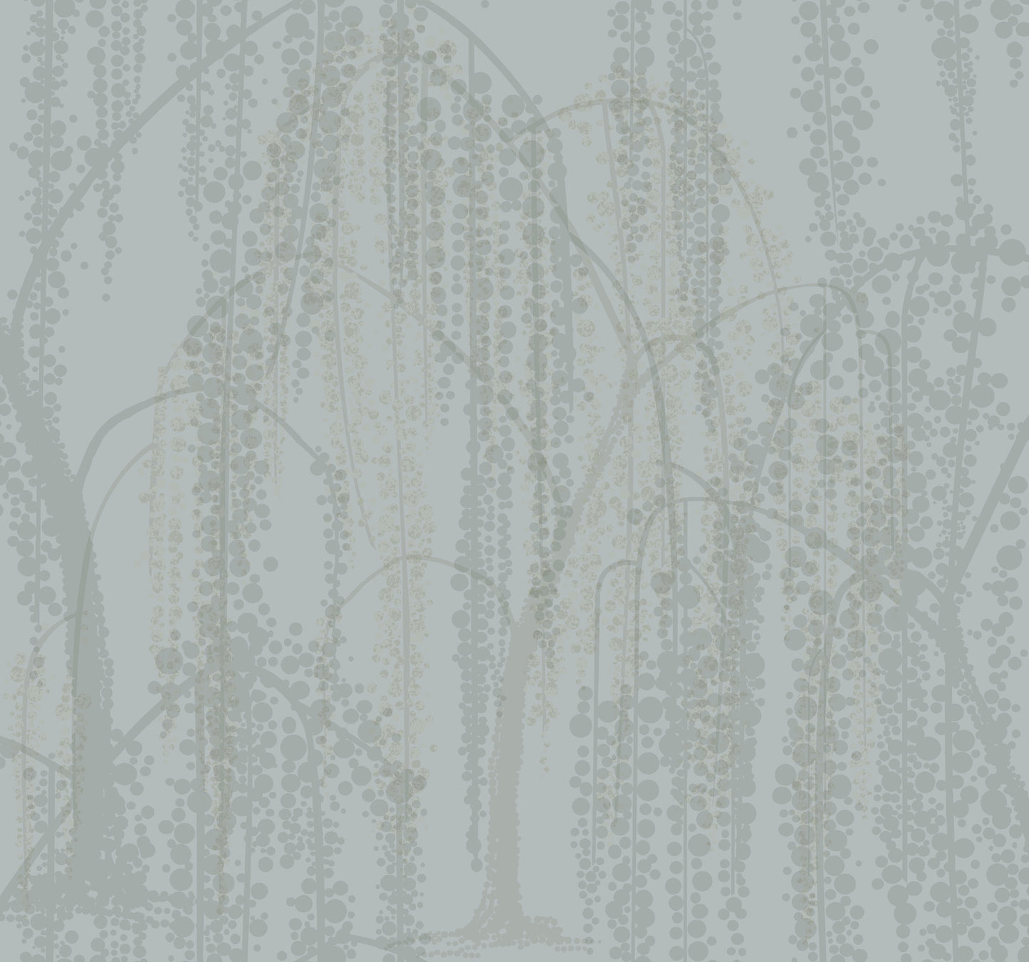 York Wallcoverings Candice Olson After 8 Willow Glow Smokey Blue Wallpaper  Bohemian Blues   - DT5063