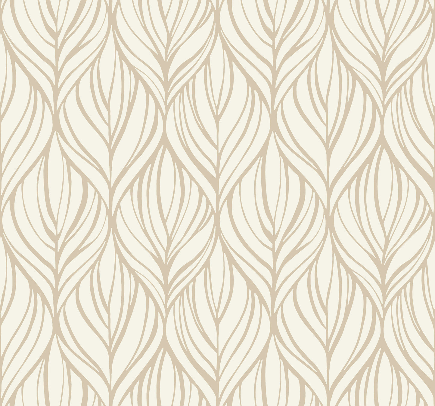 York Wallcoverings Candice Olson After 8 Palma White and Gold Wallpaper  Botanical Whites and Off-Whites   - DT5081