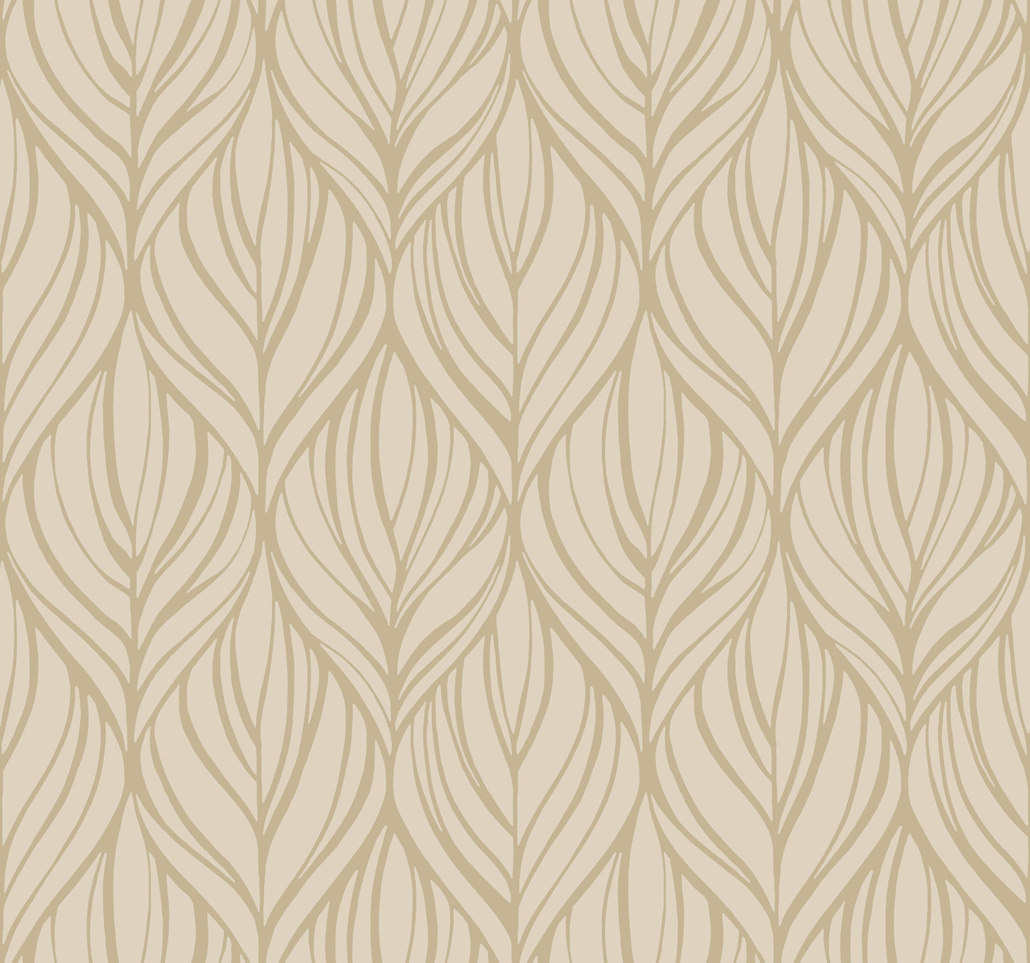 York Wallcoverings Candice Olson After 8 Palma Taupe and Silver Wallpaper  Botanical Neutrals   - DT5082