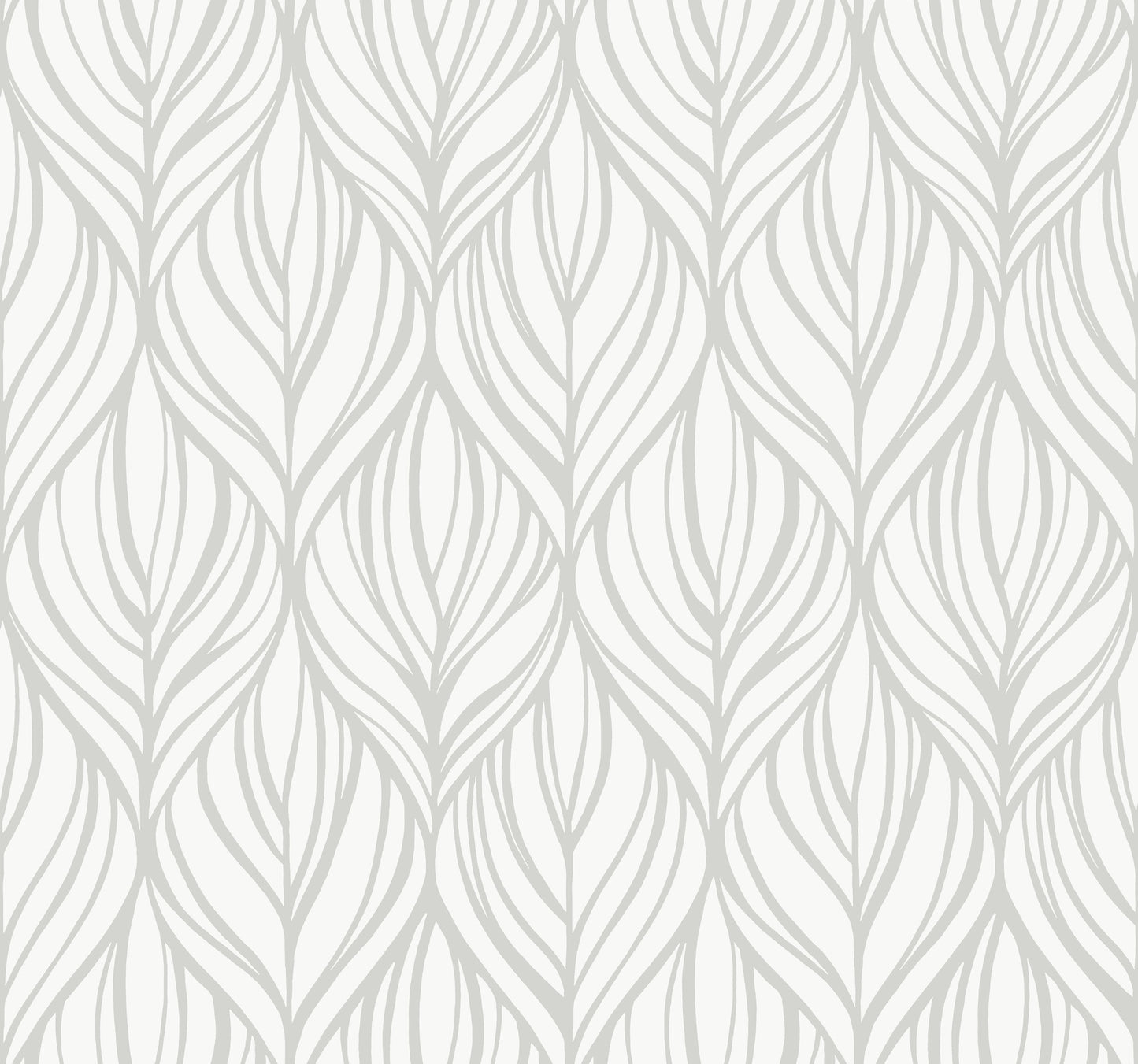 York Wallcoverings Candice Olson After 8 Palma White and Silver Wallpaper  Botanical Whites and Off-Whites   - DT5084