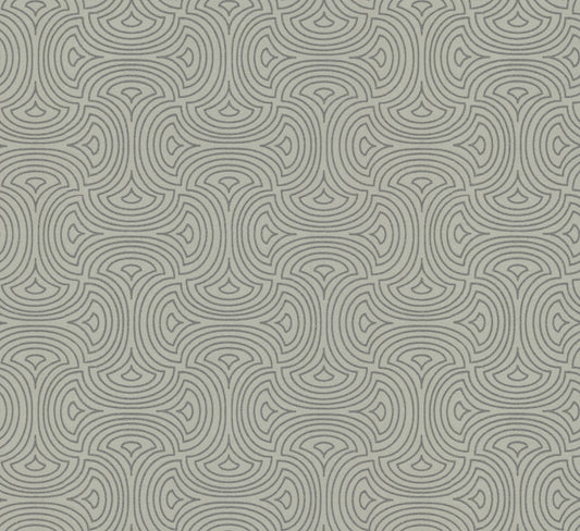 York Wallcoverings Candice Olson Casual Elegance Hourglass Silver Wallpaper  Geometrics Greys   - DT5144
