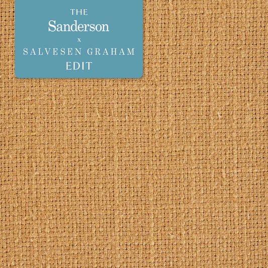 SANDERSON Tuscany II Fabric Plains , Textures Hay   - DTUC237142