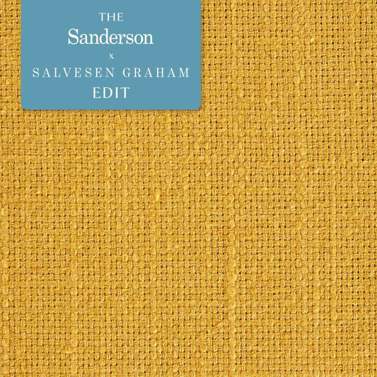 SANDERSON Tuscany II Fabric Plains , Textures Tumeric   - DTUC237143