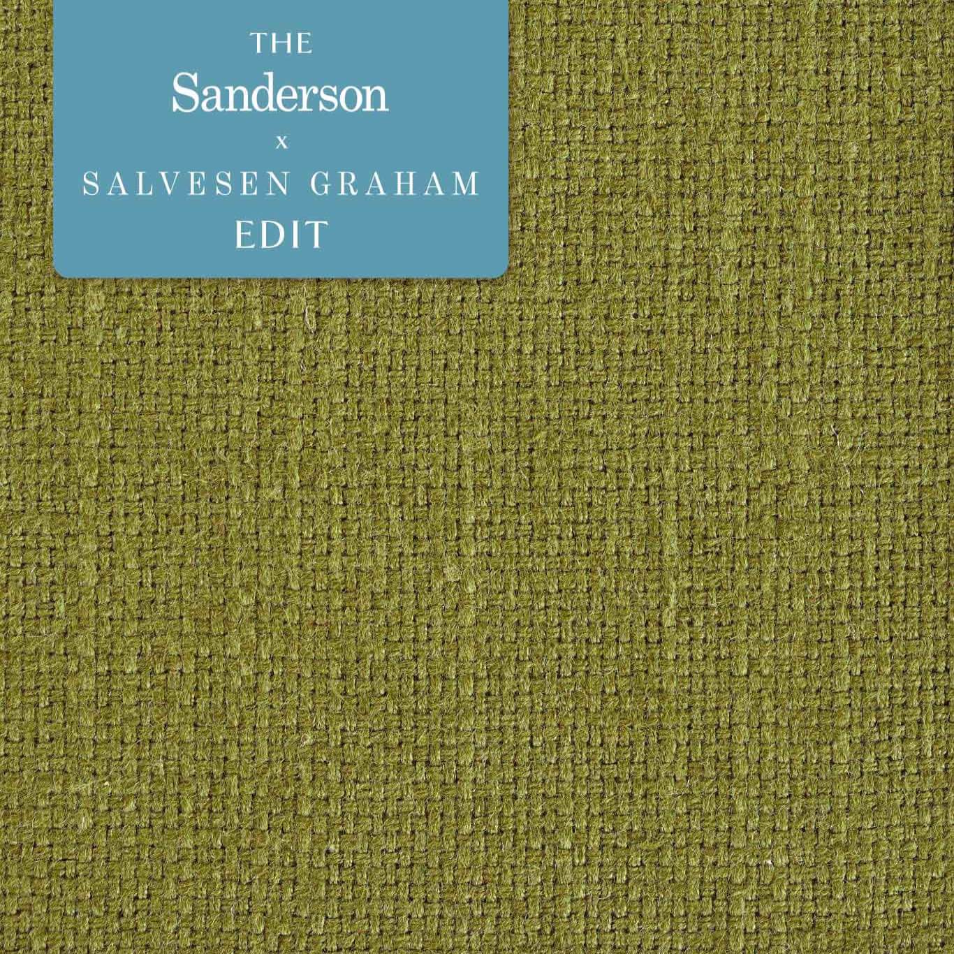 SANDERSON Tuscany II Fabric Plains , Textures Pesto   - DTUC237147