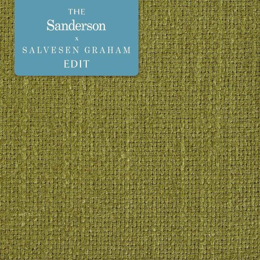 SANDERSON Tuscany II Fabric Plains , Textures Pesto   - DTUC237147
