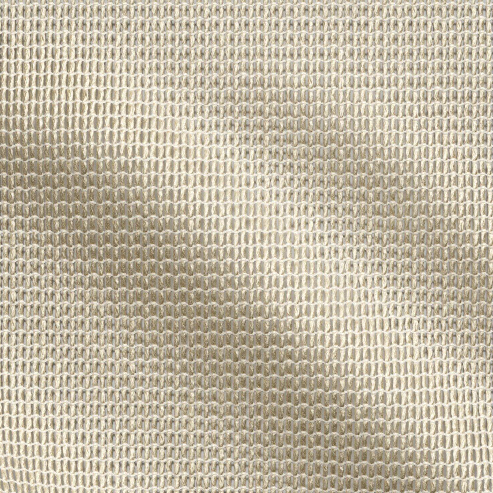Light camel sheer woven fabric with a subtle plain weave; translucent, lightweight textile.