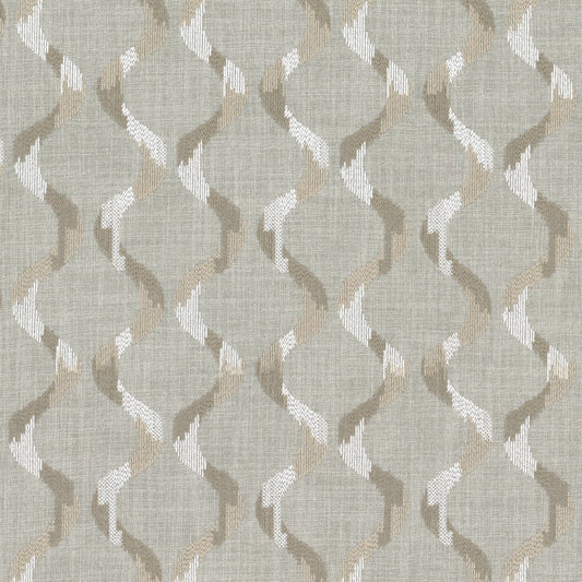 STOUT TEXTILES  MULTIPURPOSE,EMBROIDERIES TRANSITIONAL,, OGEE ASH,SMOKE   - DUFF-2