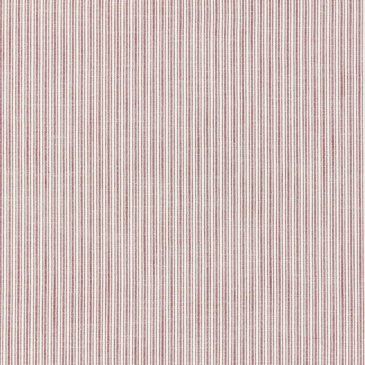SANDERSON Orwell Fabric Stripes Raspberry   - DUPH237467