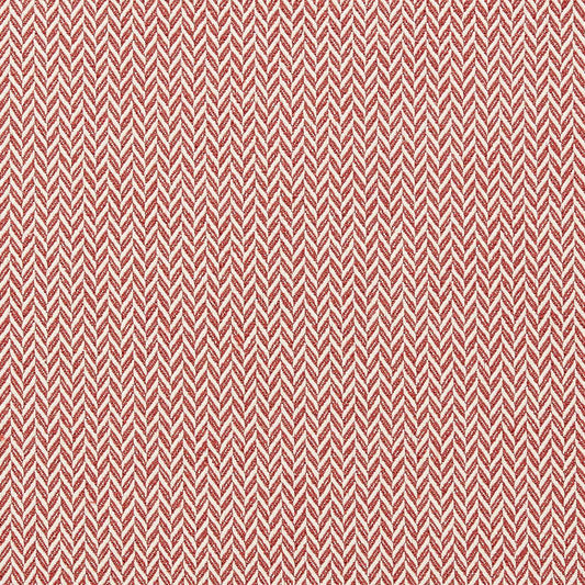 SANDERSON Hinton  Fabric Geometric Fareham Red   - DUPH237476